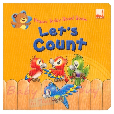 ˹ѧͺ촺 Let's Count Happy Teddy Board Book