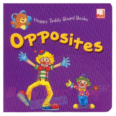 ˹ѧͺ촺 Opposites Happy Teddy Board Book