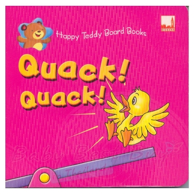 ˹ѧͺ촺 Quack Quack Happy Teddy Board Book