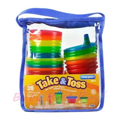 ҹ The First Years Take & Toss 28 Piece Variety Bag