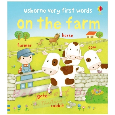 ˹ѧͺ촺 Usborne Very First Words on the farm