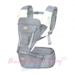 Glowy Hip(ster) Seat Neo Baby Carrier Cloudy
