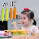 ͹ Monee Silicone Kid Spoon and Fork