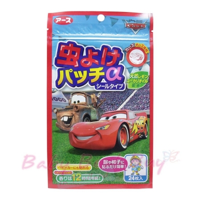 Сѹاʹ  24  Disney Mosquito Repellent Sticker 24 Pads Cars