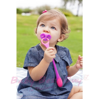 ¤ͧء͡ Boon HITCH Pacifier Clip Pink Magenta