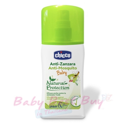 ͧѹا Chicco Zanza No Anti-Mosquito Spray Natural Protection