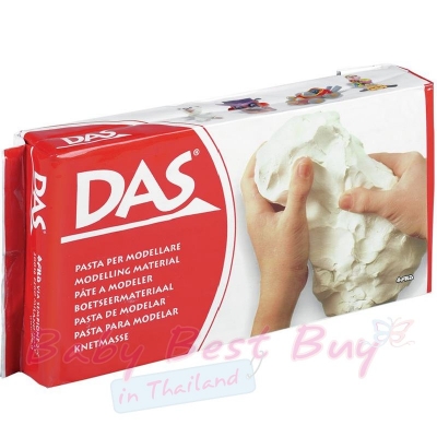 Թ DAS Air-Drying Modelling Clay White 1000g