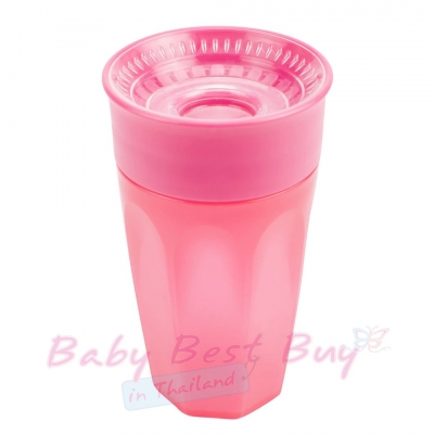 Dr.Browns Cheers 360 Spoutless Transition Cup 10oz Pink