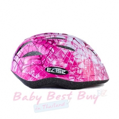 หมวกกันน็อคเด็ก สีชมพู Elise Baby Helmet Pink Web