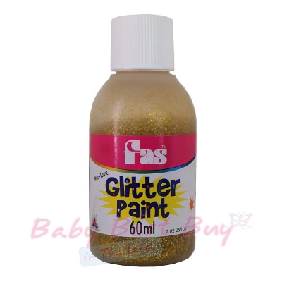  ҡྪ Fas Glitter Color 60ml Gold