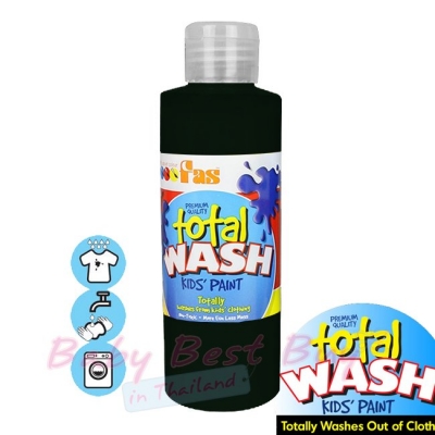  non-toxic  մ Fas Total Wash Kids Paint Black