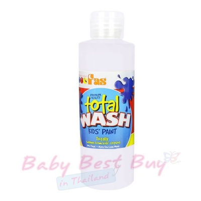  non-toxic  բ Fas Total Wash Kids Paint White