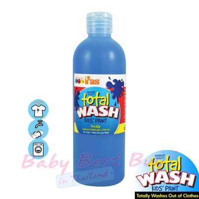 ]Fas Total Wash Kids Paint Cool Blue 500ml