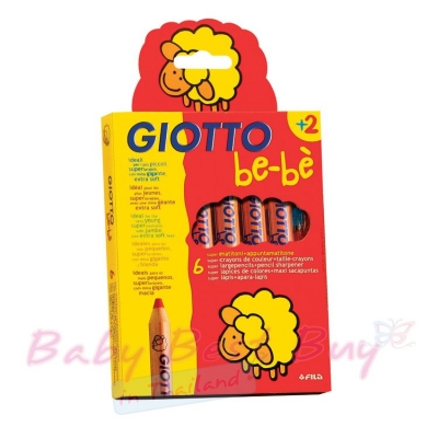 Թ觨 6  Giotto be-be Super Large Pencils