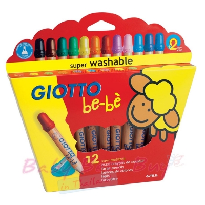 Թ觨 12  Giotto be-be Super Large Pencils 466500