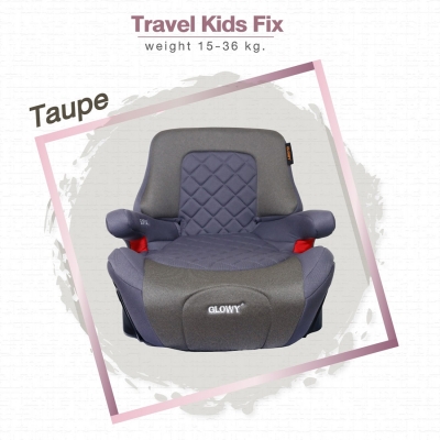 շ Glowy W Travel Kids Fix  Taupe