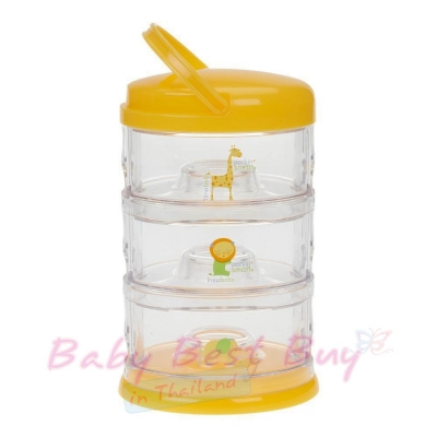 ͧ觹 ͧ袹 Innobaby Packin Smart Stackable 3 Tiers Zoo Animal Orange