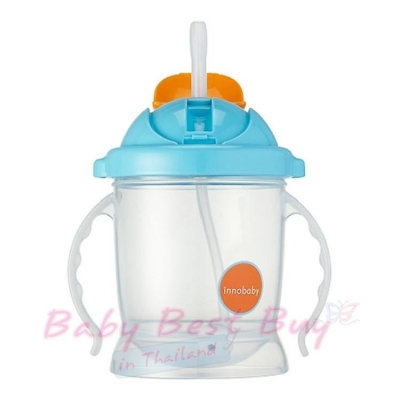 Ѵٴ Ѵ Innobaby Sippin Smart EZ Flow Straw Sippy 10oz Blue