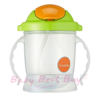 Ѵٴ Ѵ Innobaby Sippin Smart EZ Flow Straw Sippy 10oz Green