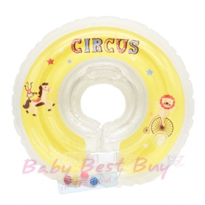 Lele Baby Neck Swimming Ring Circus Yellow