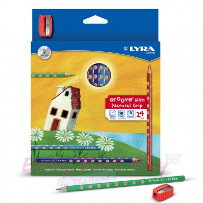 Թ Lyra Groove Slim Colored Pencil 24 colors