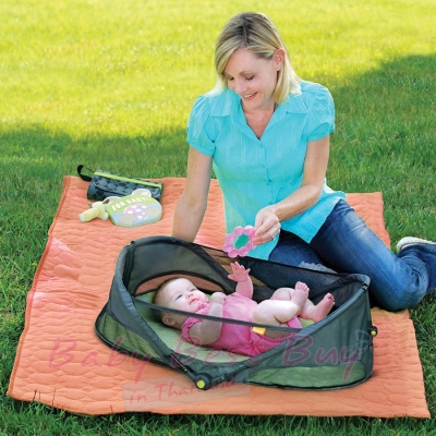 ͹硾 깷 Munchkin Brica Fold n Go Travel Bassinet