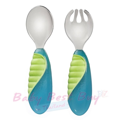 ͹ Munchkin Mighty Grip Forks & Spoons