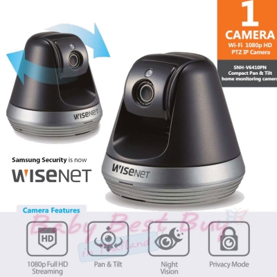 ຺͹ ͧ Baby Monitor Samsung Wisenet SmartCam HD Pro 1080p Wifi Camera SNH-V6410PN