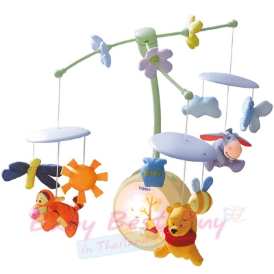 âÁºÒÂµÔ´àµÕÂ§¹Í¹à´ç¡¾ÙËì Tomy Winnie the Pooh Light-up Cot Mobile