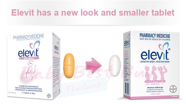 Elevit Pregnancy & Lactation 100 Tablets New Package
