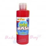 Finger Paint,  Fas Total Wash Kids Paint Cool Red non-toxic ᴧ