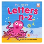 หนังสือสัมผัส Fun with Letters N-Z, My Touch-and-Learn Books