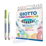 ปากกาเมจิกเด็ก Giotto Turbo Advanced 12 colors 426000