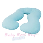 ปลอกหมอนรองท้องเต็มตัว Glowy Pregnancy Full Body Pillow สีฟ้า