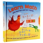 หนังสือเด็ก บอร์ดบุ๊ค สอนเลข Learn Math with Red Hen and her friends