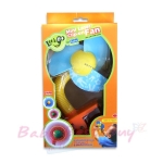 Ѵ˹պ 㺹  Դö Let's Go Clip-on Stroller Fan Blue տ