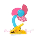 Ѵ˹պ 㺹  Դö Let's Go Clip-on Stroller Fan Pink ժ