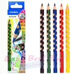 ดินสอสีไม้แท่งสามเหลี่ยม Lyra Groove 5 สี