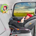 กระจกมองหลัง กระจกติดเบาะหลังรถ มองเด็กในรถยนต์ Munchkin Brica Baby In-sight Seesaw Pals Baby Mirror