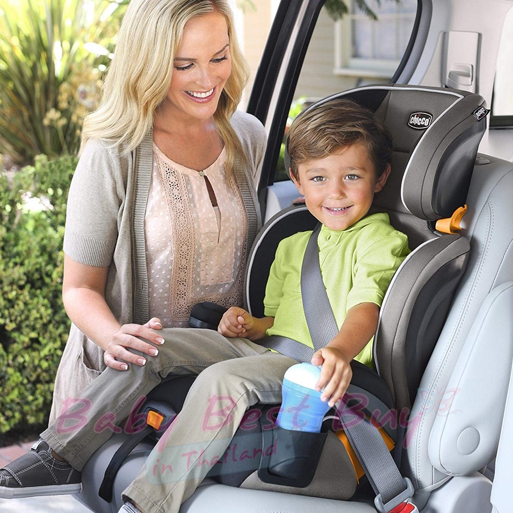 Chicco KidFit 2 in 1 Belt Positioning Booster Car Seat Monaco