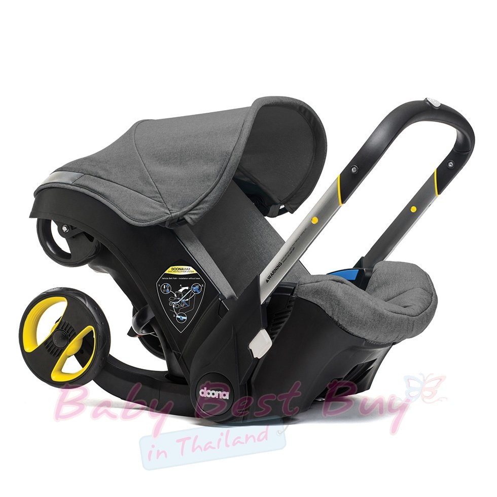 Grey doona store car seat