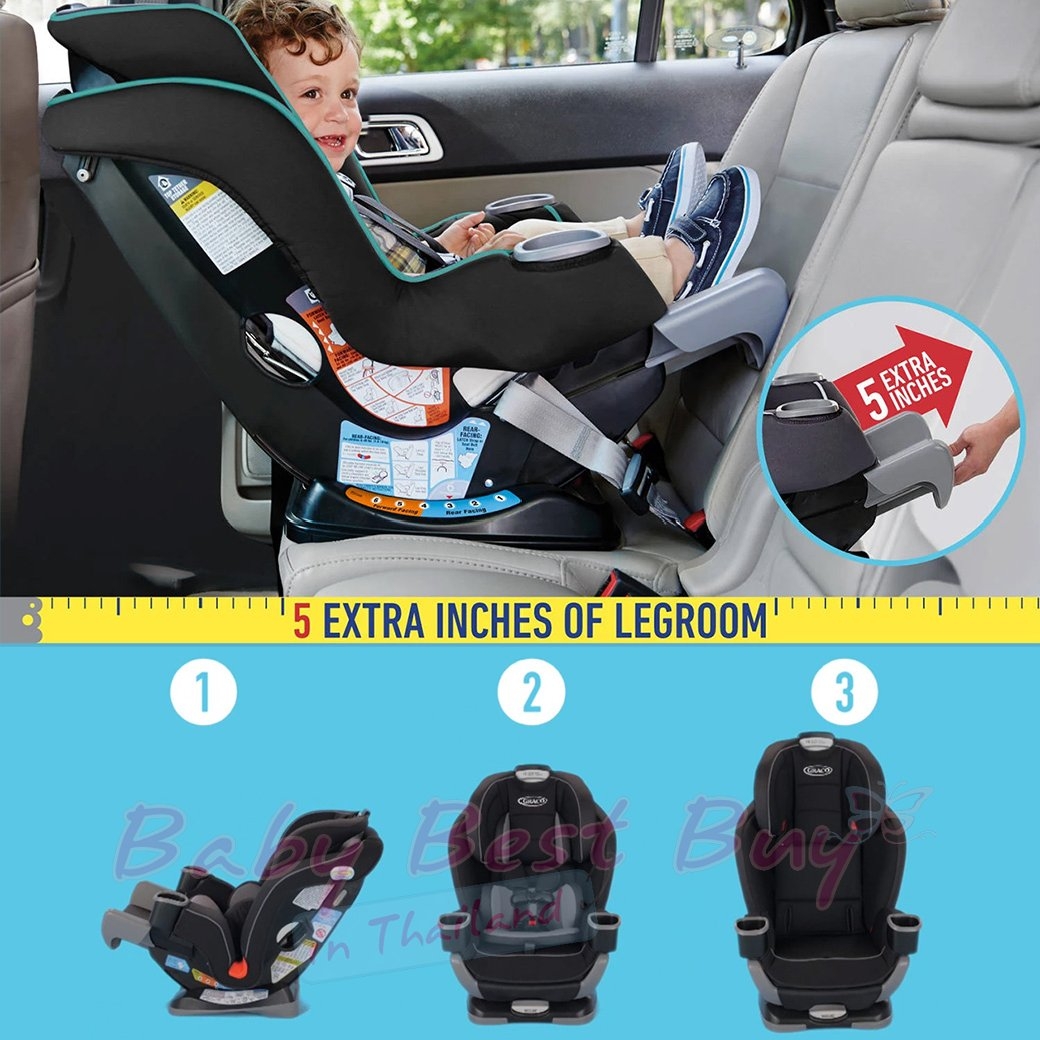Graco Extend2Fit 3 in 1 Car Seat Garner
