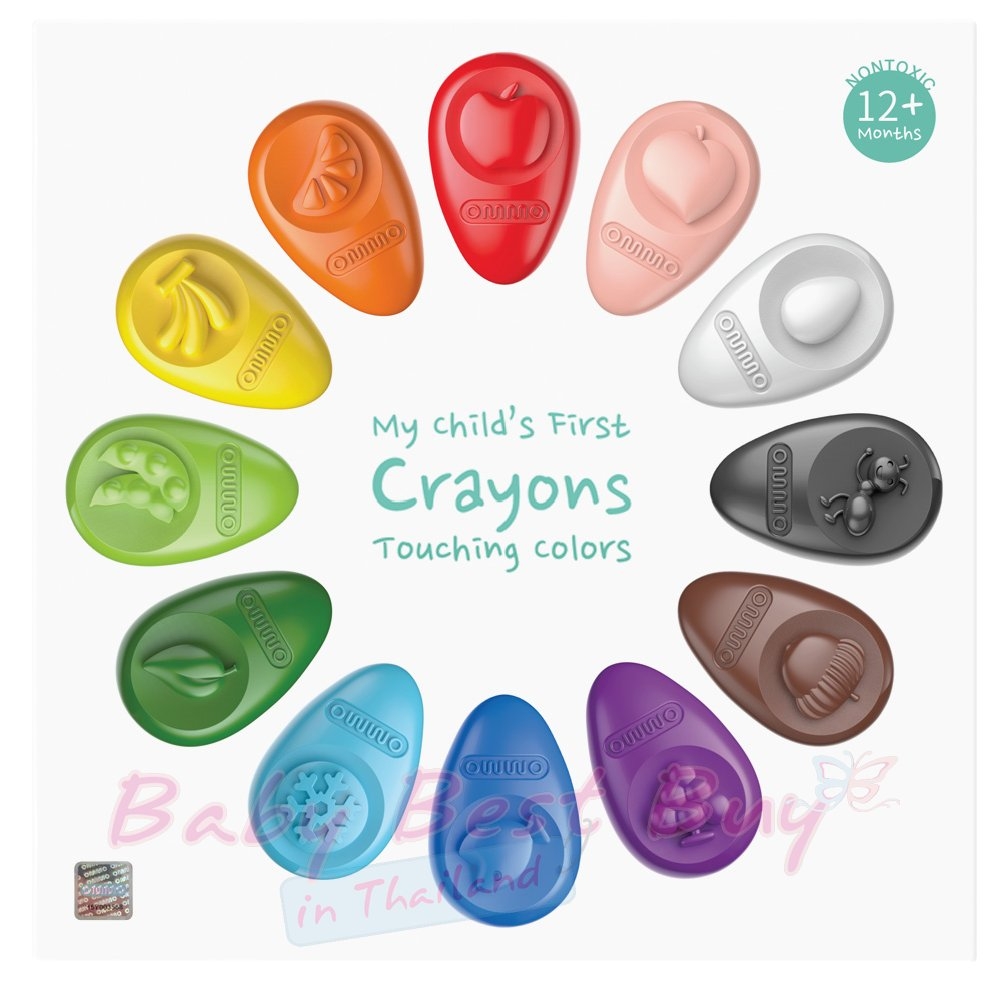 iF Design - OMMO Baby Crayon 6 Colors